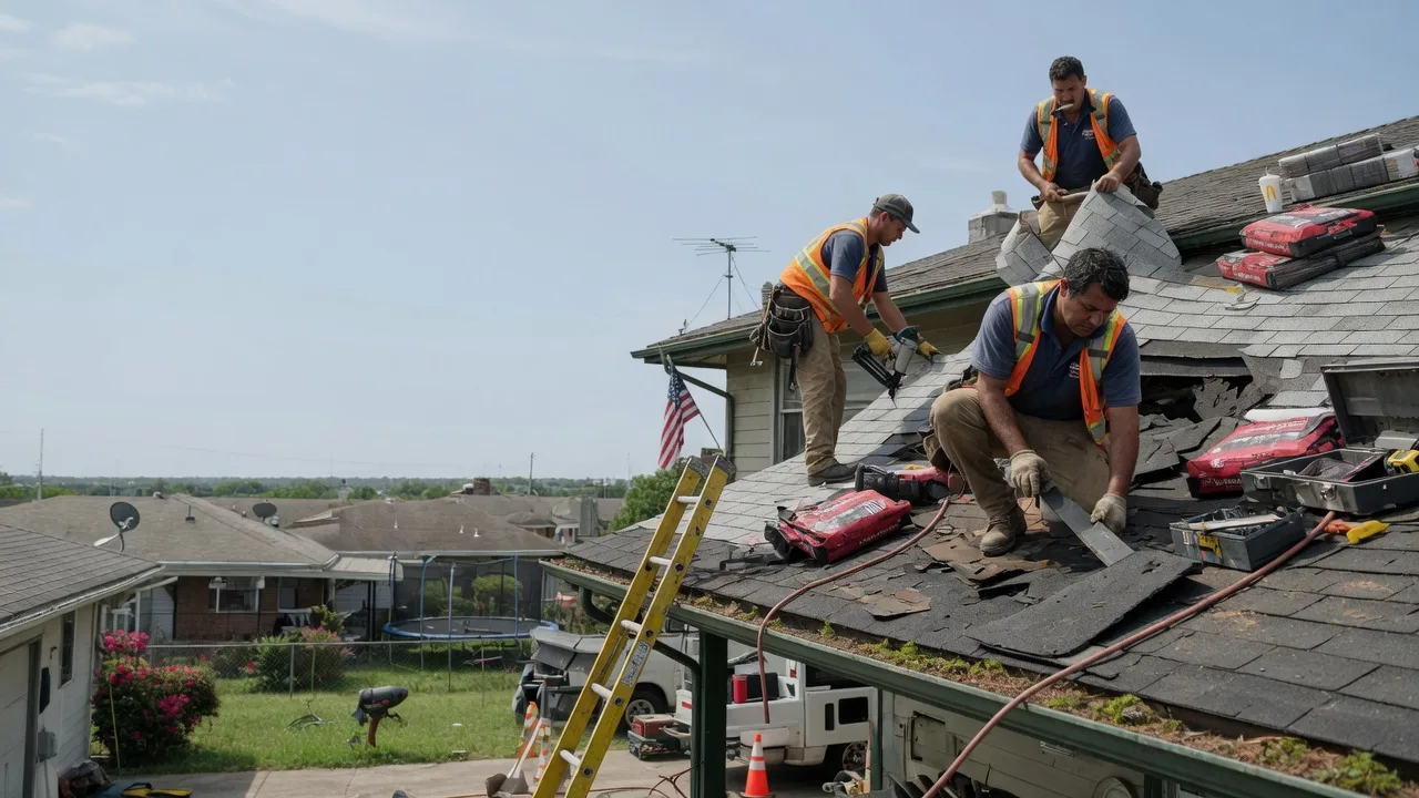 Roof Repair in Sentinel, OK near me